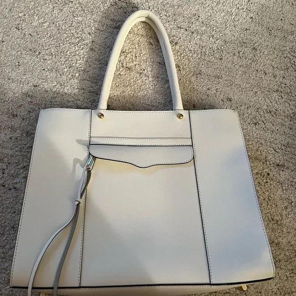 Rebecca minkoff classic white MAB tote - Picture 3 of 7